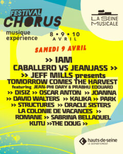 Programmation Samedi - Festival Chorus 2022