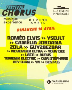 Programmation Dimanche - Festival Chorus 2022