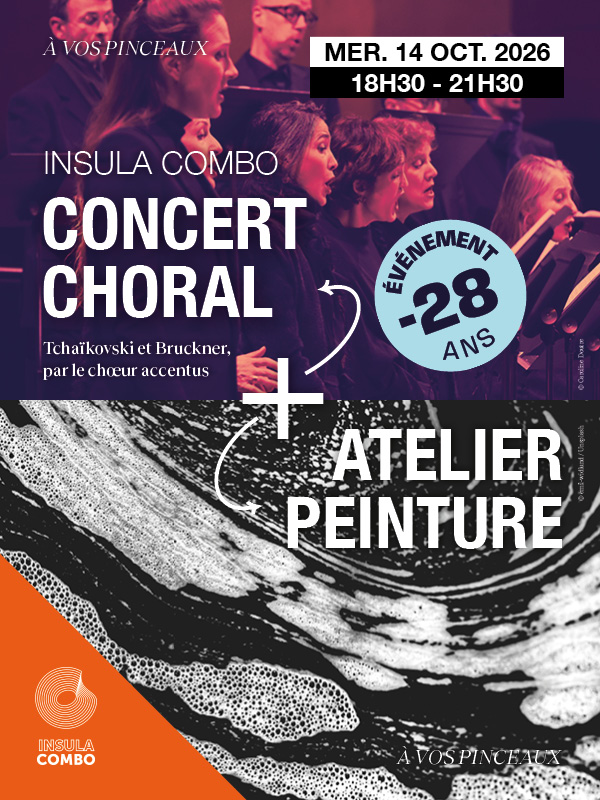 Insula Combo | Concert choral + Atelier peinture