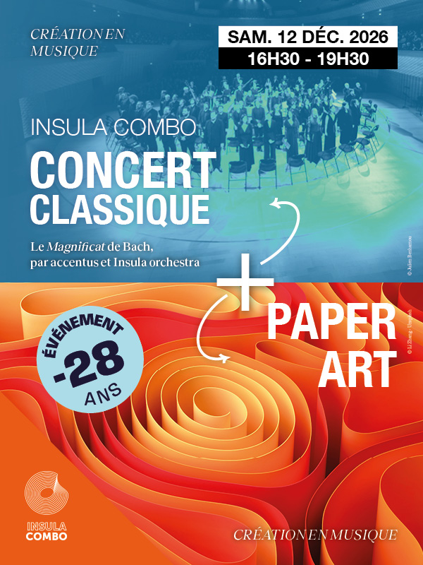 Insula Combo | Concert classique + Paper Art