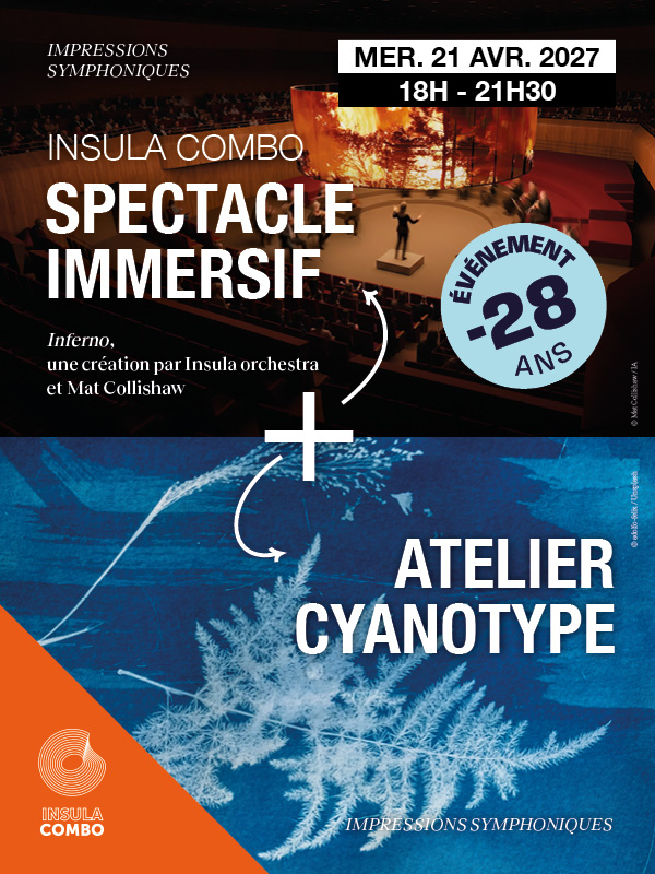 Insula Combo | Spectacle symphonique + Atelier cyanotype